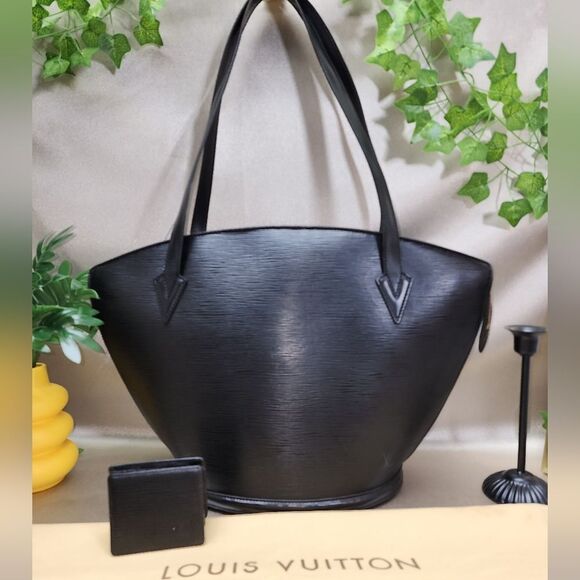 Authentic Louis Vuitton Epi St Jacques Tote W/ Matching Change Pouch & Dust Bag - Picture 3 of 17